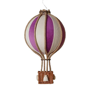 Декоративный воздушный шар MyMongolfier, пурпурный, 25 см